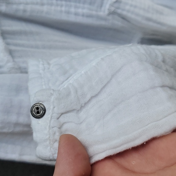 Summer white long sleeve free people top - Picture 4 of 6